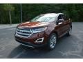 Bronze Fire Metallic 2015 Ford Edge Titanium