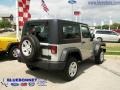 2007 Light Graystone Pearl Jeep Wrangler X 4x4  photo #3