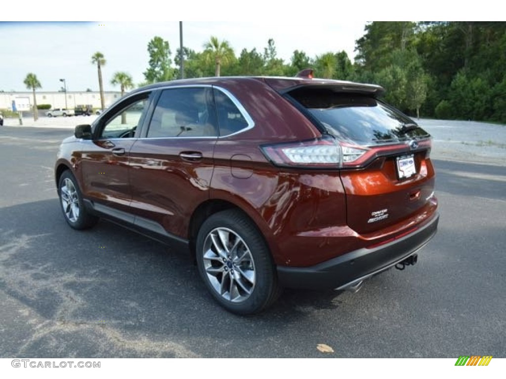 2015 Edge Titanium - Bronze Fire Metallic / Ebony photo #8