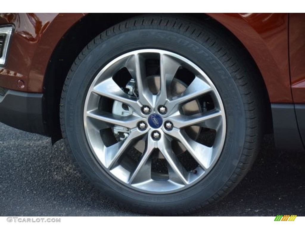 2015 Ford Edge Titanium Wheel Photo #106283523