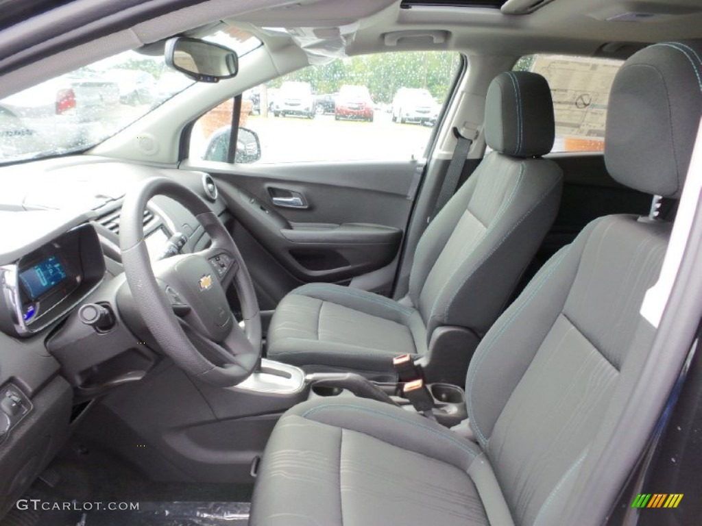 Jet Black Interior 2015 Chevrolet Trax LT Photo #106284182
