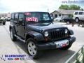 2008 Black Jeep Wrangler Unlimited Sahara 4x4  photo #5