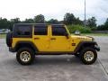 2009 Detonator Yellow Jeep Wrangler Unlimited X 4x4  photo #6