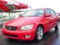 2002 Absolutely Red Lexus IS 300  photo #7