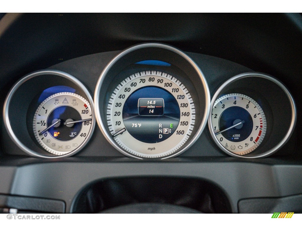 2016 Mercedes-Benz E 400 Cabriolet Gauges Photo #106287176