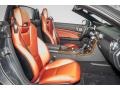 Bengal Red/Black 2016 Mercedes-Benz SLK 350 Roadster Interior Color