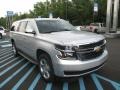 2015 Silver Ice Metallic Chevrolet Suburban LT 4WD  photo #8