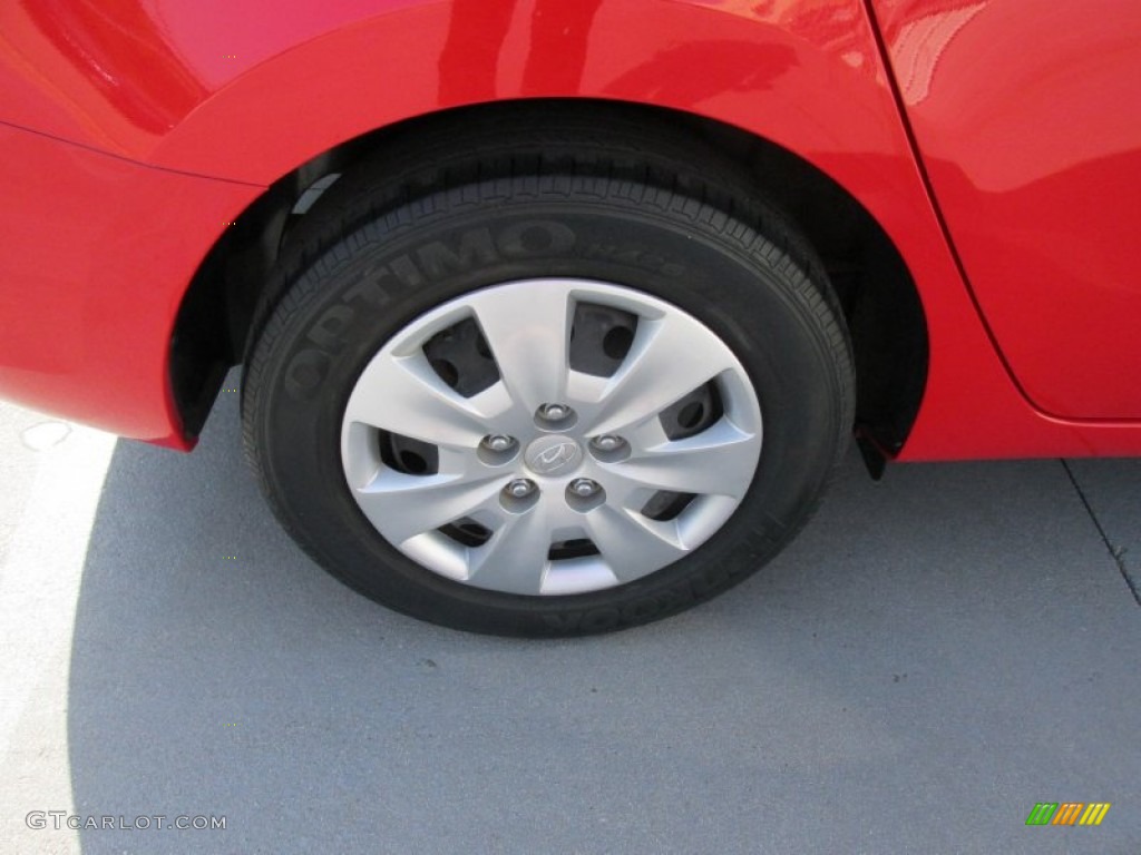 2012 Elantra GLS Touring - Chilipepper Red / Beige photo #16