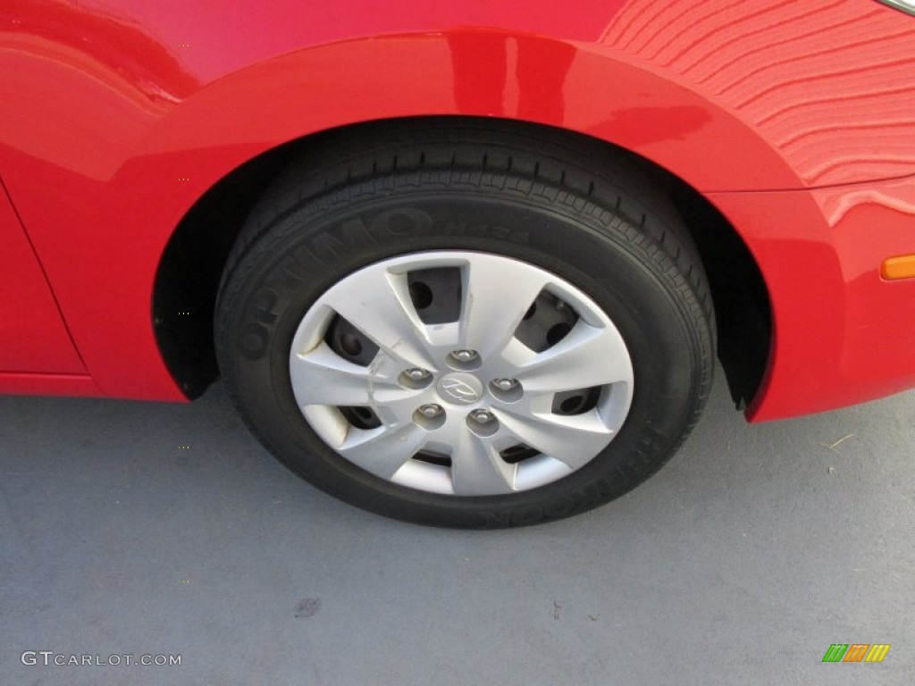 2012 Elantra GLS Touring - Chilipepper Red / Beige photo #17