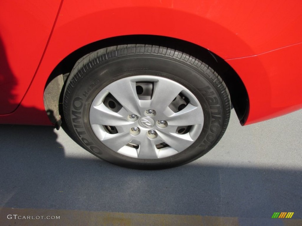 2012 Elantra GLS Touring - Chilipepper Red / Beige photo #19