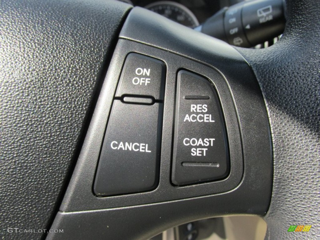 2012 Elantra GLS Touring - Chilipepper Red / Beige photo #39