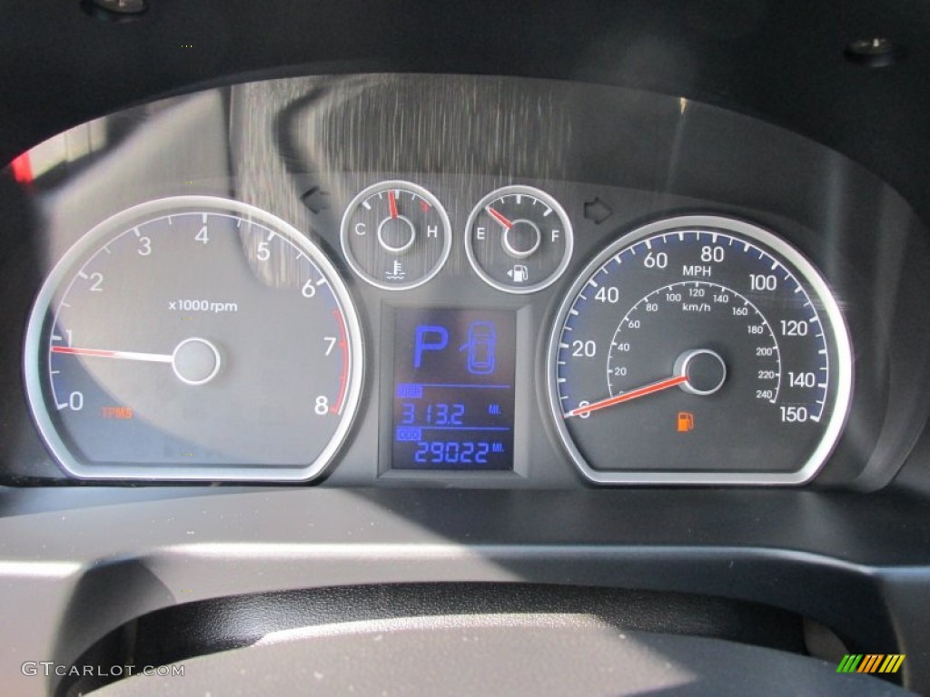 2012 Elantra GLS Touring - Chilipepper Red / Beige photo #40