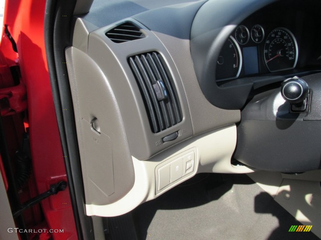 2012 Elantra GLS Touring - Chilipepper Red / Beige photo #42