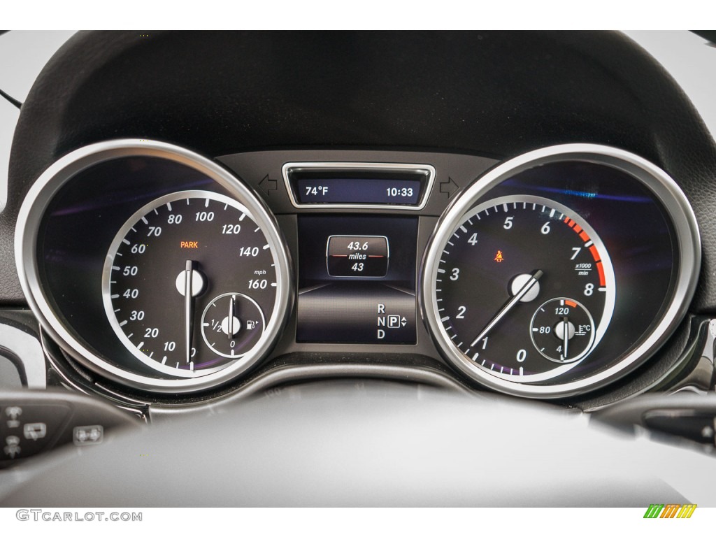 2015 Mercedes-Benz ML 350 4Matic Gauges Photos
