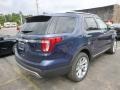 2016 Blue Jeans Metallic Ford Explorer Limited 4WD  photo #3