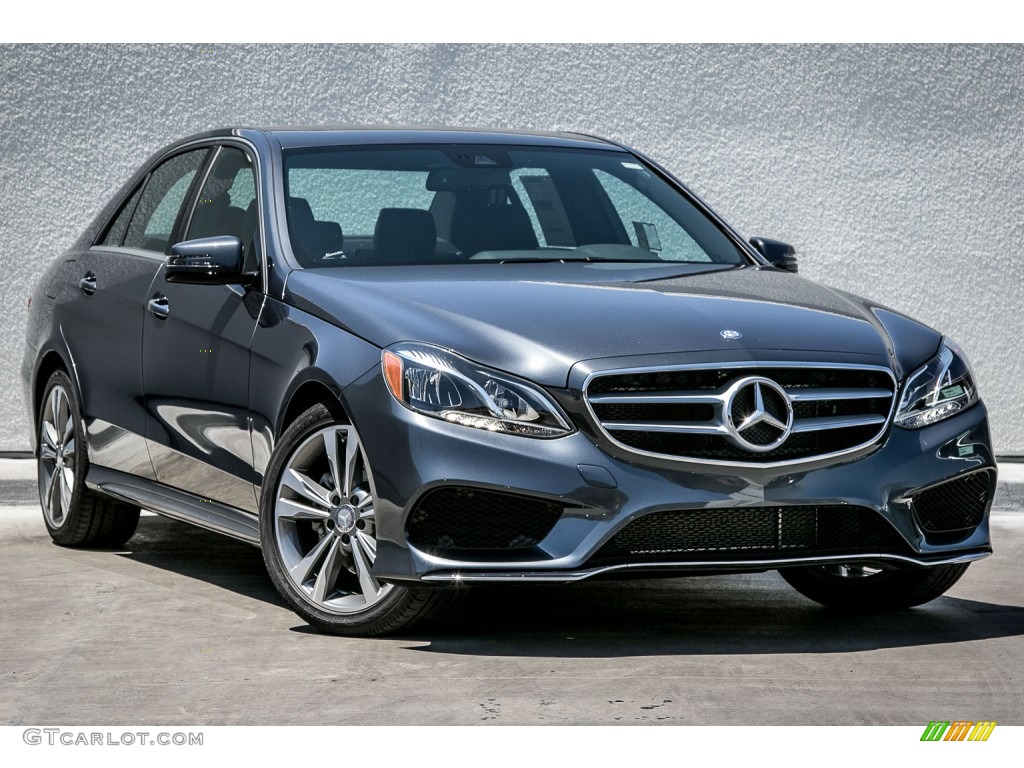 Steel Grey Metallic 2016 Mercedes-Benz E 350 Sedan Exterior Photo #106293248