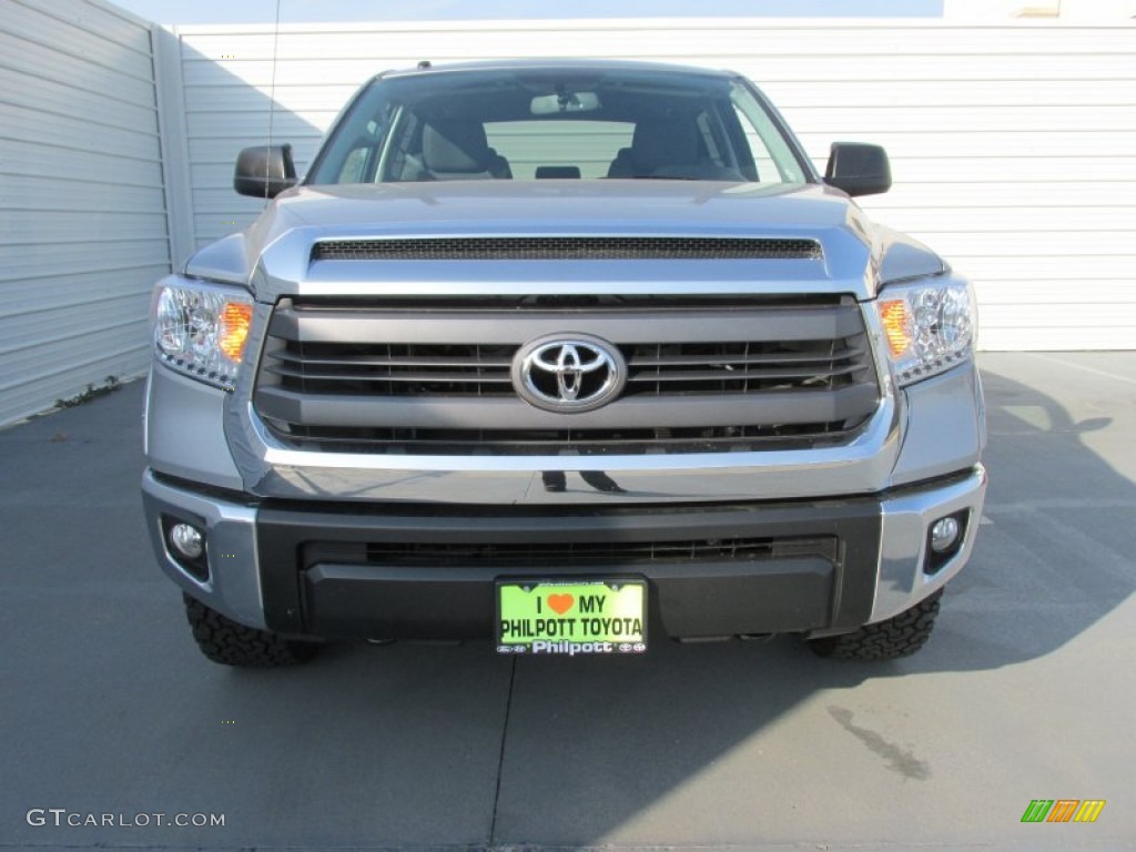 2015 Tundra SR5 CrewMax 4x4 - Silver Sky Metallic / Graphite photo #8