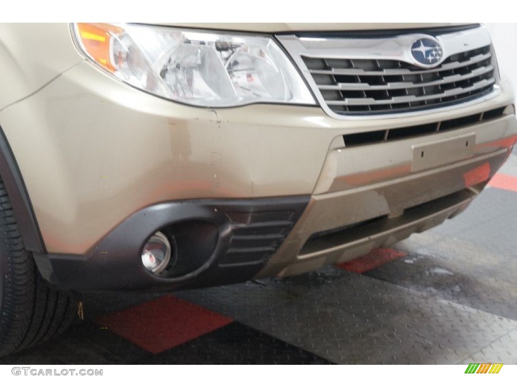 2009 Forester 2.5 X Premium - Topaz Gold Metallic / Black photo #35
