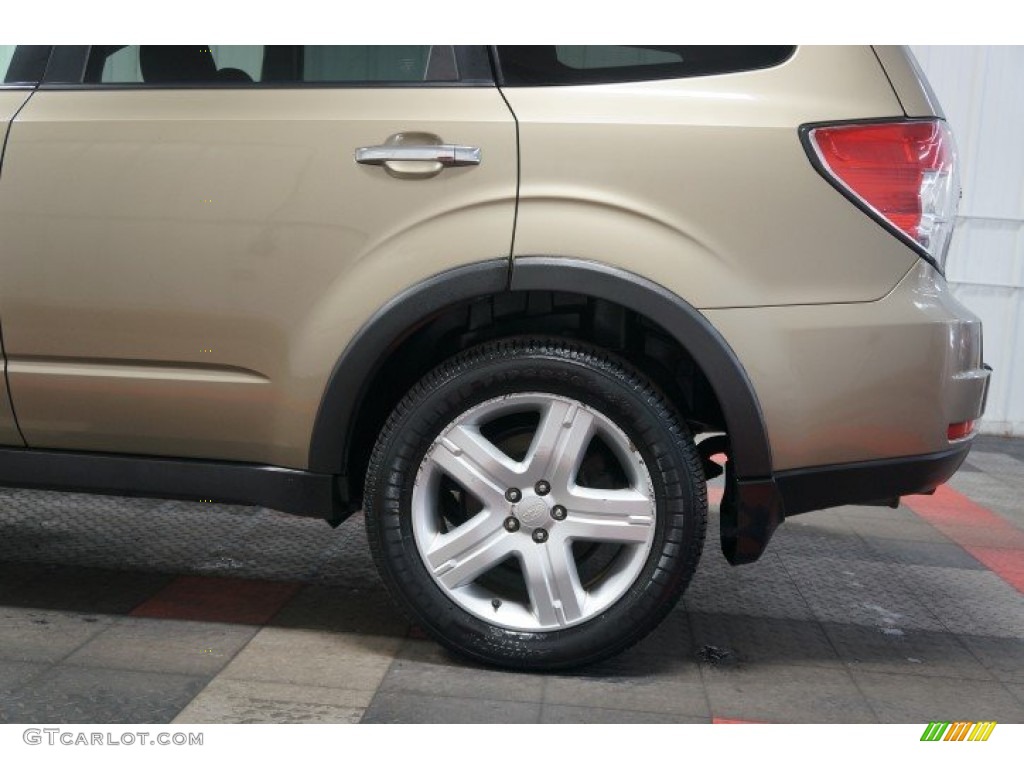2009 Forester 2.5 X Premium - Topaz Gold Metallic / Black photo #55