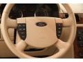 Pebble Beige 2006 Ford Five Hundred SEL Steering Wheel