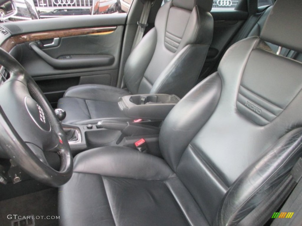 2004 S4 4.2 quattro Sedan - Dolphin Grey Metallic / Black photo #4