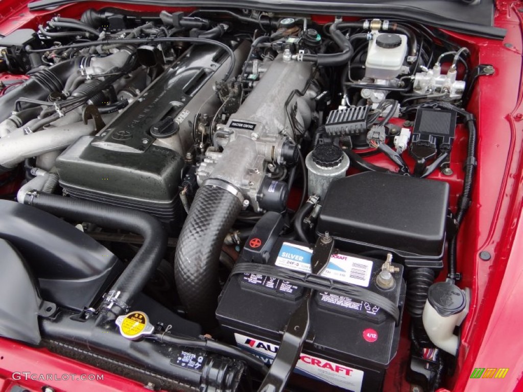 1995 Toyota Supra Turbo Coupe 3.0 Liter Twin Turbocharged SOHC 24-Valve Inline 6 Cylinder Engine Photo #106301582
