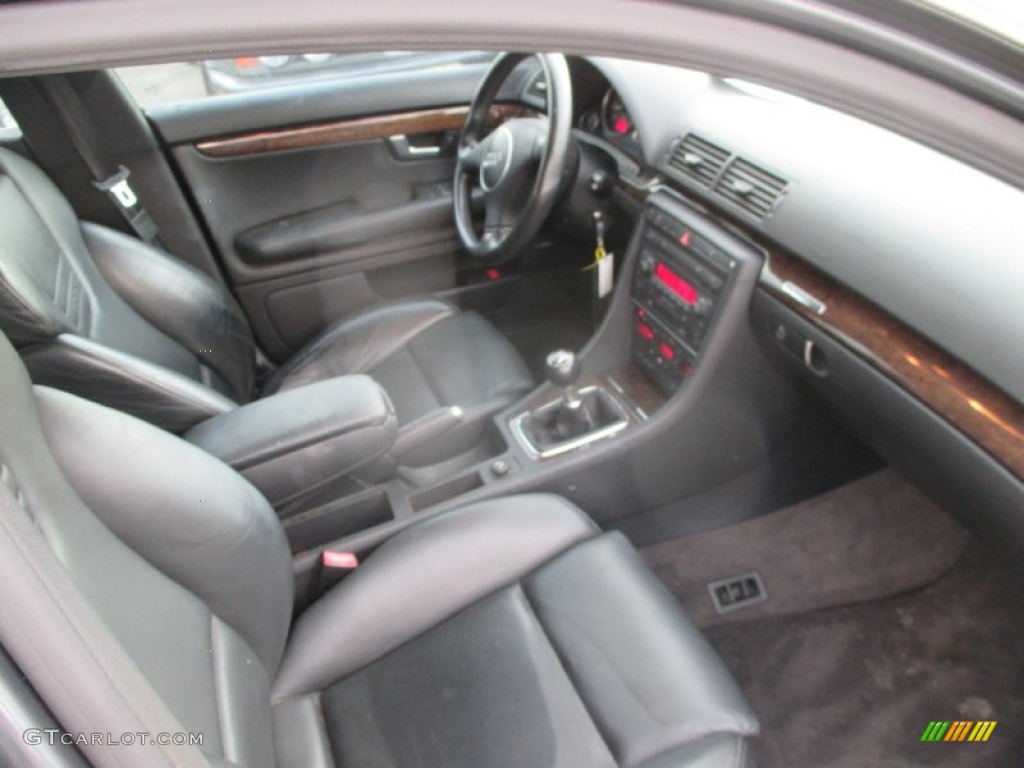 2004 S4 4.2 quattro Sedan - Dolphin Grey Metallic / Black photo #9