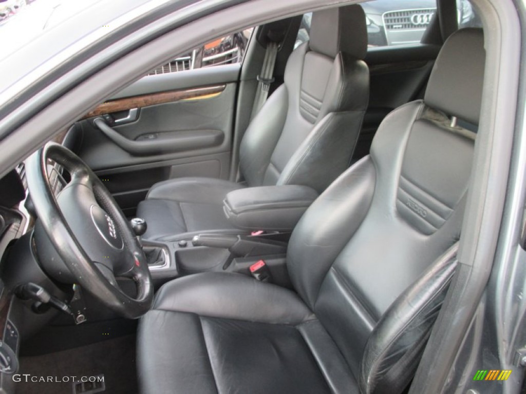 2004 S4 4.2 quattro Sedan - Dolphin Grey Metallic / Black photo #13