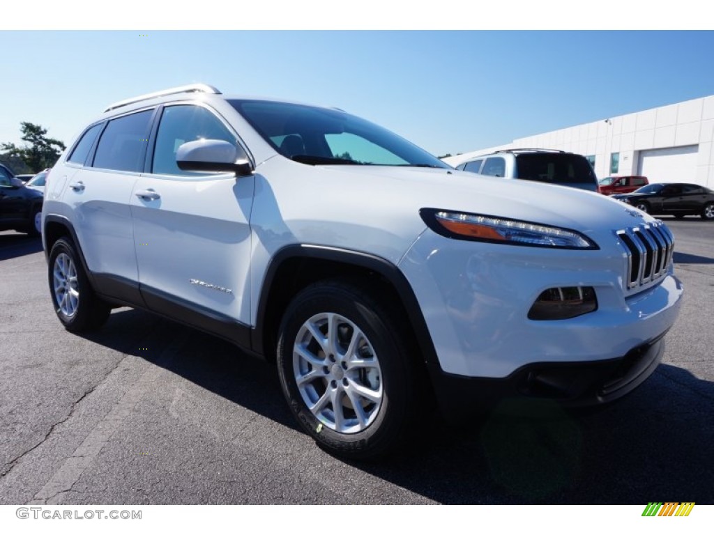 Bright White 2016 Jeep Cherokee Latitude 4x4 Exterior Photo #106304867