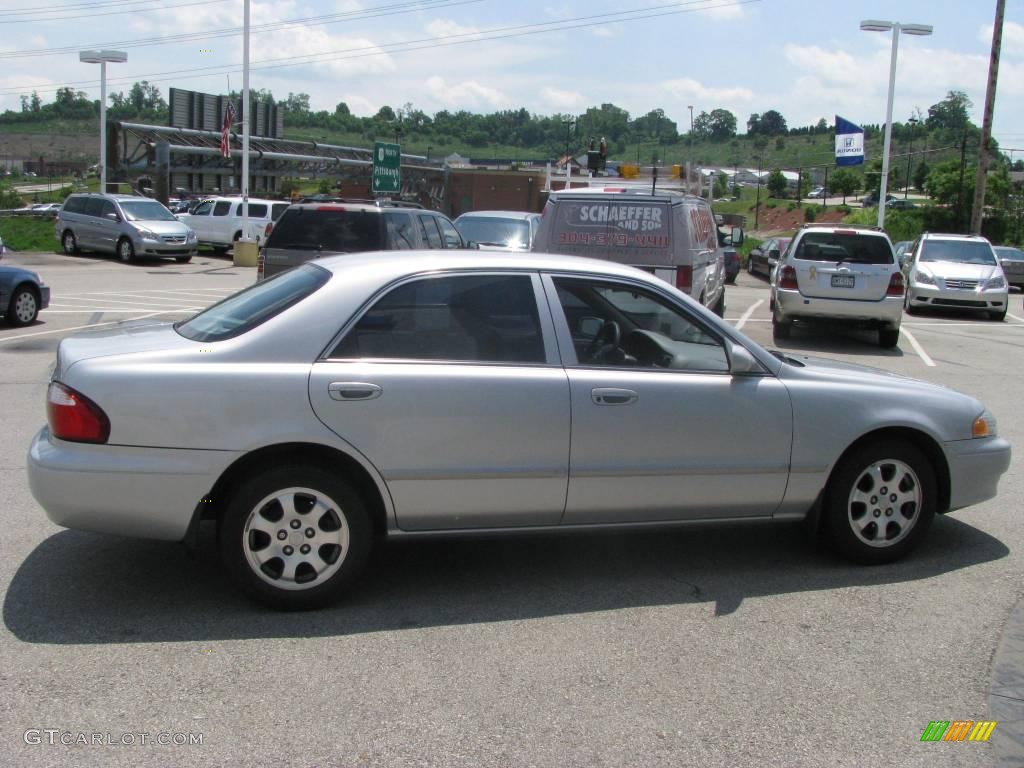 2002 626 LX - Silver Frost / Gray photo #7