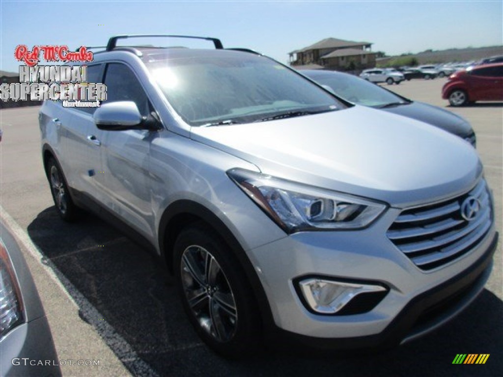 2016 Santa Fe Limited AWD - Circuit Silver / Gray photo #1