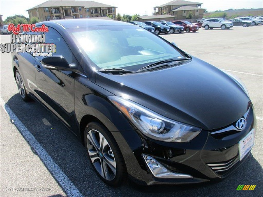 2016 Elantra Sport - Black / Gray photo #1