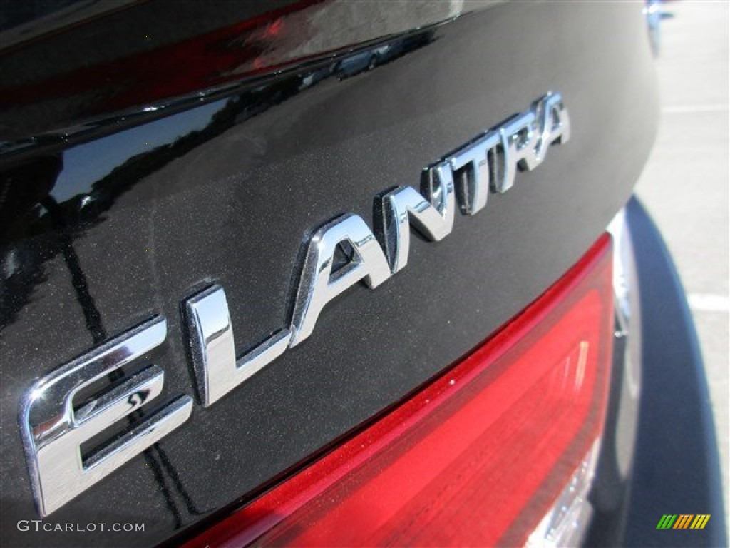 2016 Elantra Sport - Black / Gray photo #5