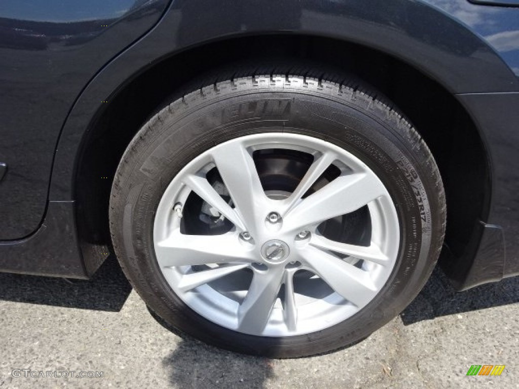 2015 Altima 2.5 SV - Storm Blue / Beige photo #9