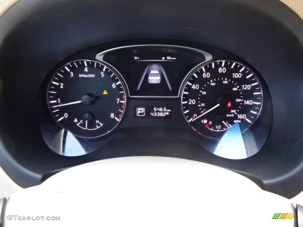 2015 Altima 2.5 SV - Storm Blue / Beige photo #10