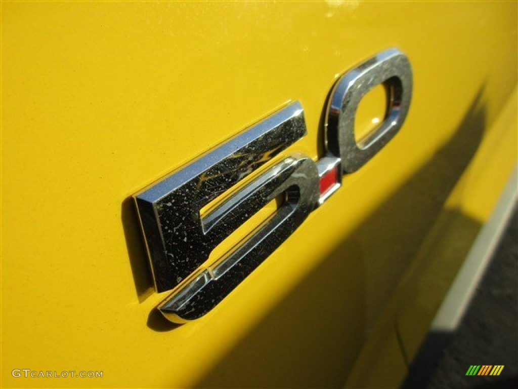 2015 Mustang GT Premium Coupe - Triple Yellow Tricoat / Ebony photo #3