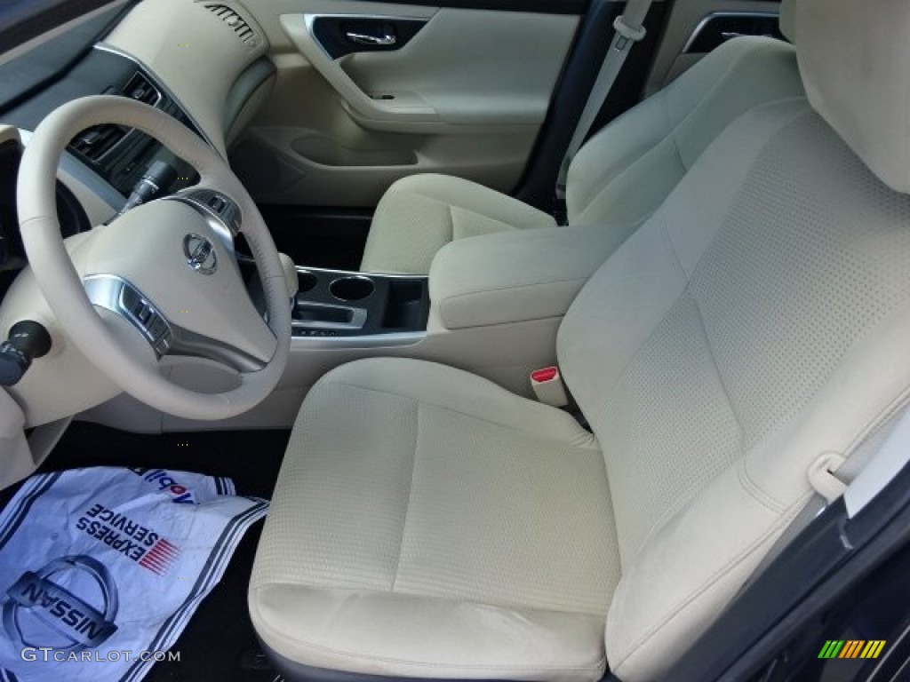 2015 Altima 2.5 SV - Storm Blue / Beige photo #12