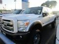 2015 White Platinum Ford F250 Super Duty King Ranch Crew Cab 4x4  photo #2