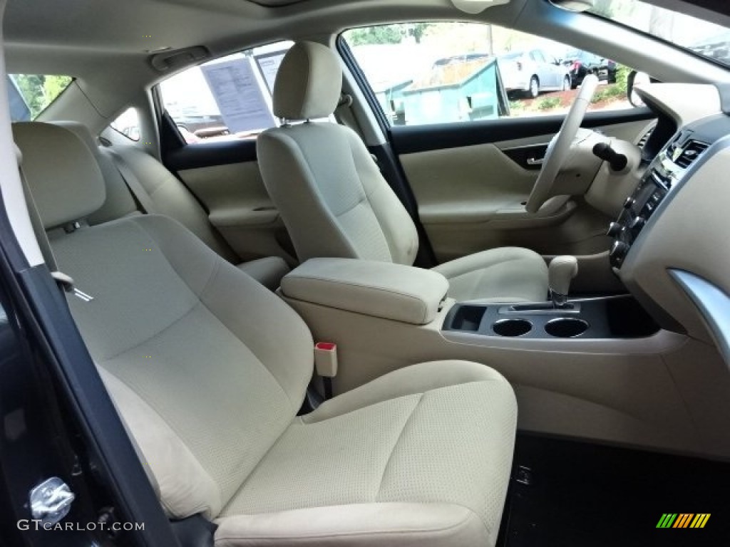 2015 Altima 2.5 SV - Storm Blue / Beige photo #17