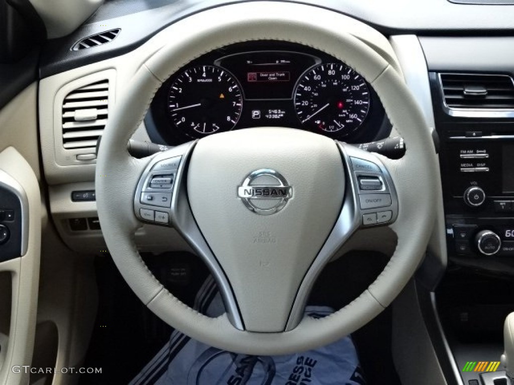 2015 Altima 2.5 SV - Storm Blue / Beige photo #18