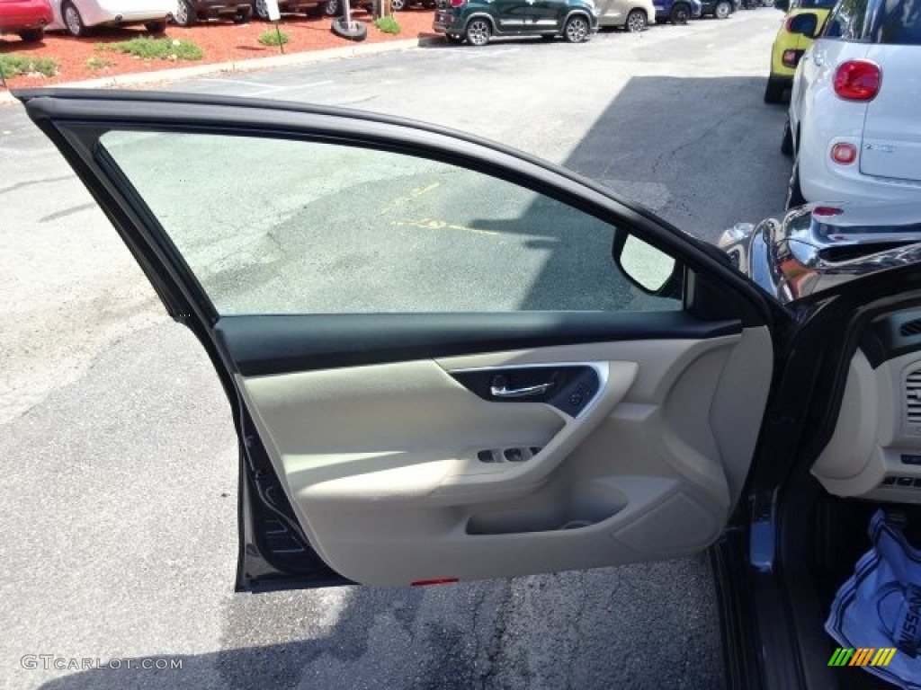 2015 Altima 2.5 SV - Storm Blue / Beige photo #21