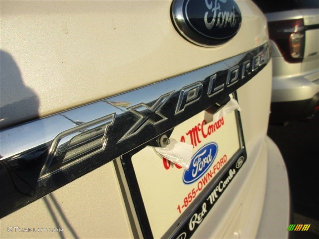 2015 Explorer Limited - White Platinum / Charcoal Black photo #6