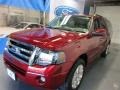 2014 Ruby Red Ford Expedition EL Limited  photo #2