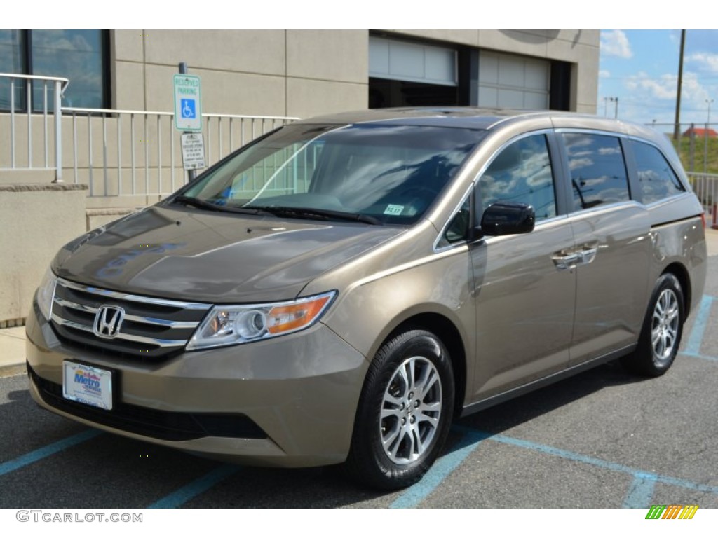 2013 Odyssey EX-L - Mocha Metallic / Beige photo #7