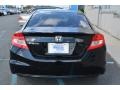 2012 Crystal Black Pearl Honda Civic LX Coupe  photo #4