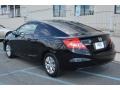 2012 Crystal Black Pearl Honda Civic LX Coupe  photo #5