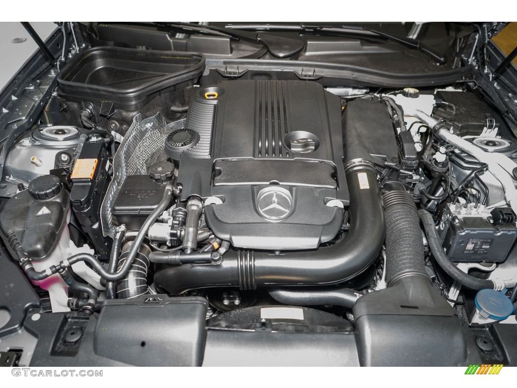 2015 SLK 250 Roadster - Palladium Silver Metallic / Ash/Black photo #9