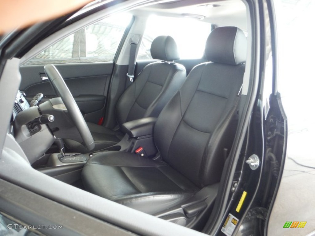 2012 Elantra SE Touring - Black Noir Pearl / Black photo #13