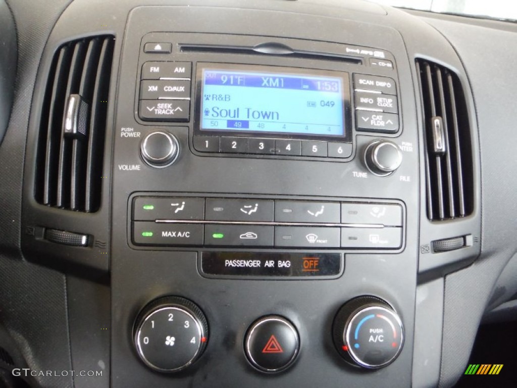 2012 Elantra SE Touring - Black Noir Pearl / Black photo #14