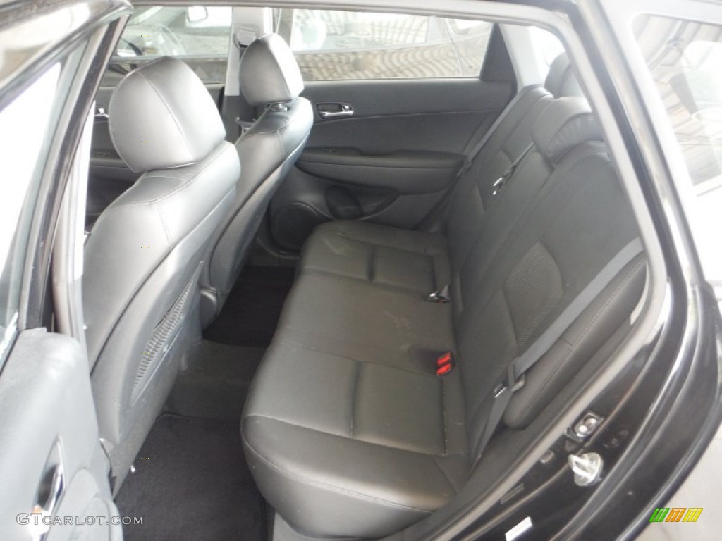 2012 Elantra SE Touring - Black Noir Pearl / Black photo #17
